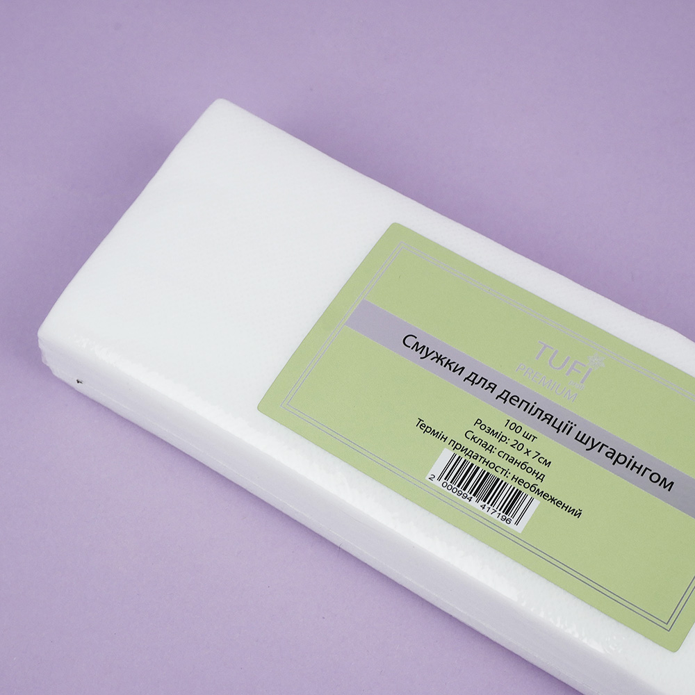 Depilation stripes (for sugaring) TUFI profi PREMIUM 100 pcs (0121131)