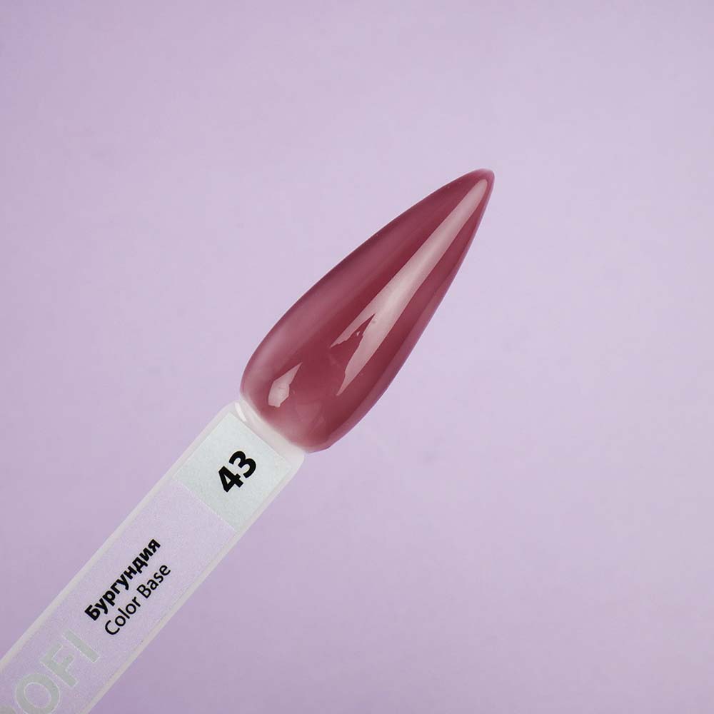 База TUFI profi COLOR BASE 43 Бордо 8 мл (0123387)