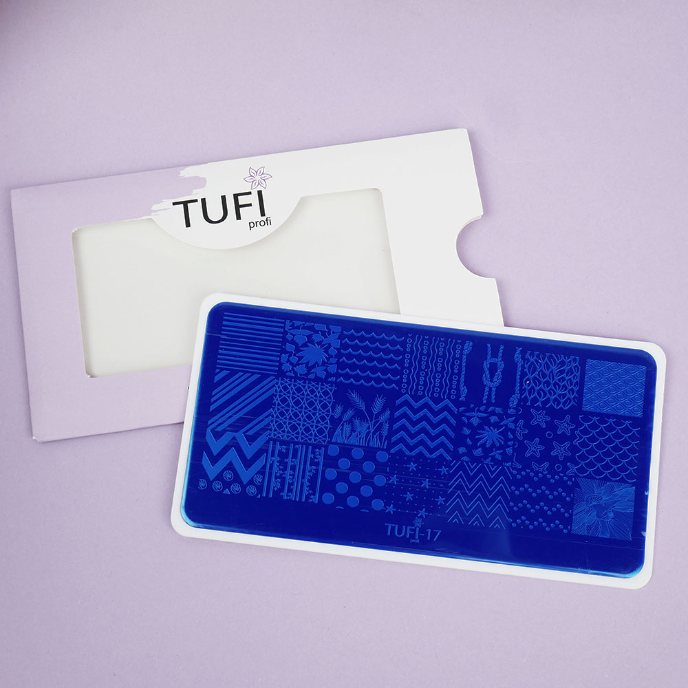 Пластина для стемпінгу TUFI profi №17 (0123674)