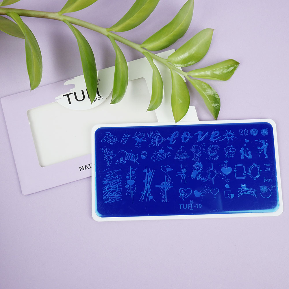Пластина для стемпінгу TUFI profi №19 (0123676)
