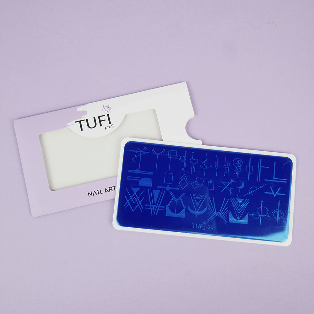 Пластина для стемпінгу TUFI profi №20 (0123677)