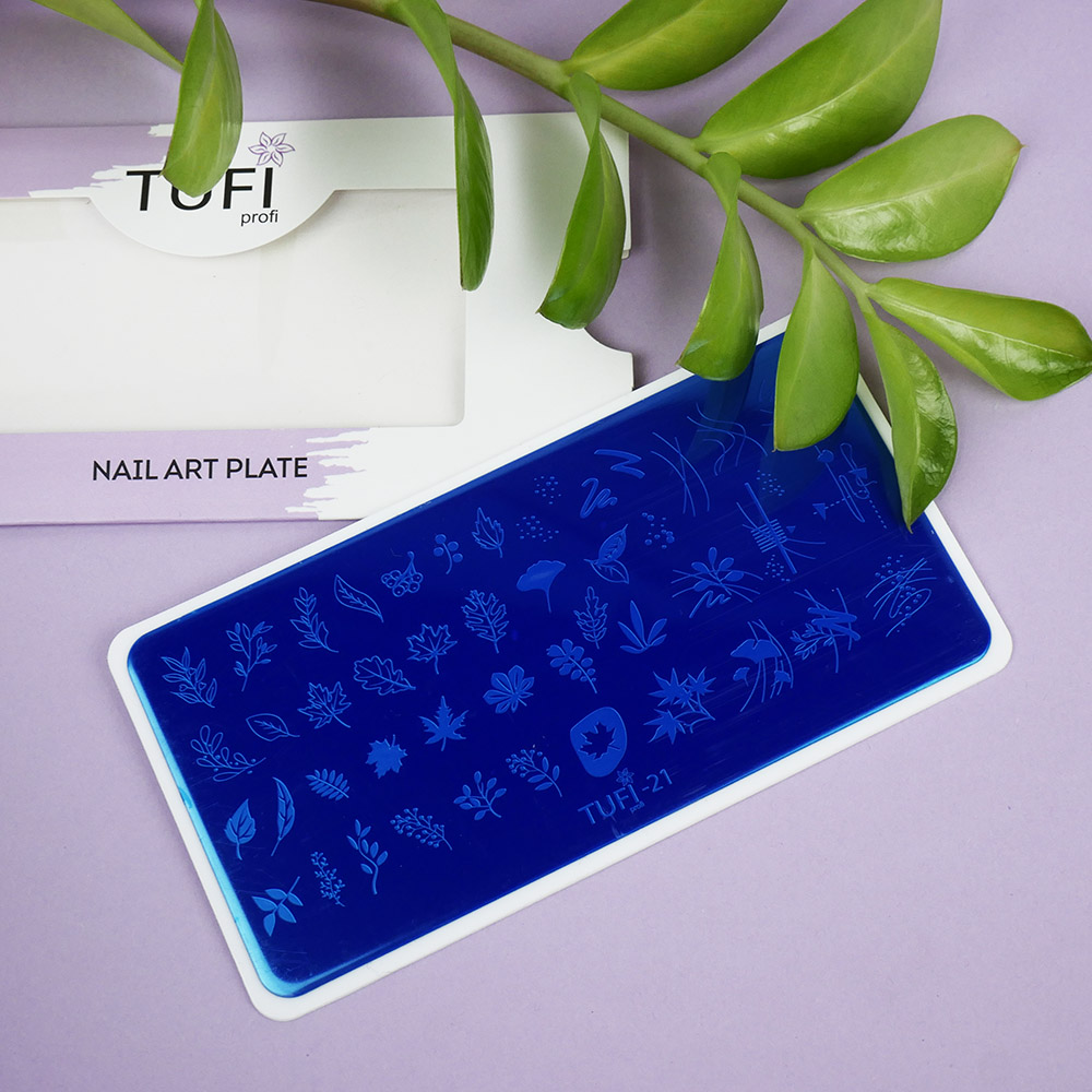 Пластина для стемпінгу TUFI profi №21 (0123678)