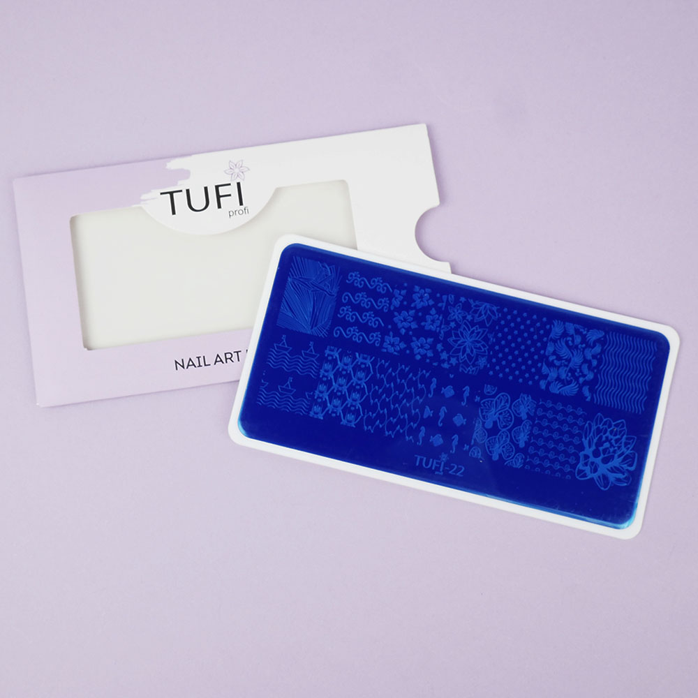 Пластина для стемпінгу TUFI profi №22 (0123679)