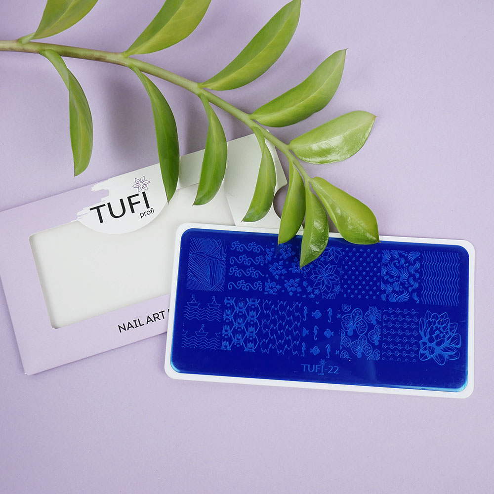 Пластина для стемпінгу TUFI profi №22 (0123679)