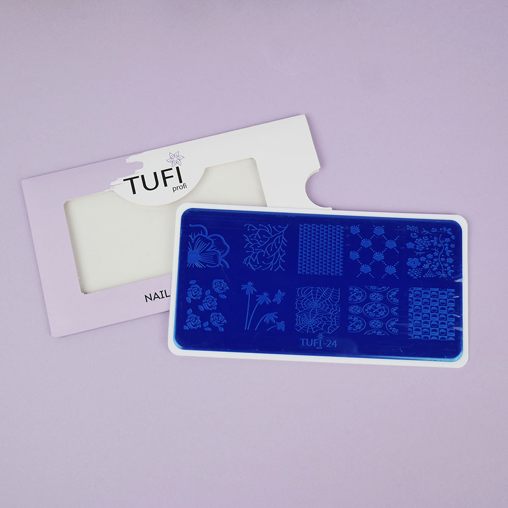 Пластина для стемпінгу TUFI profi №24 (0123681)