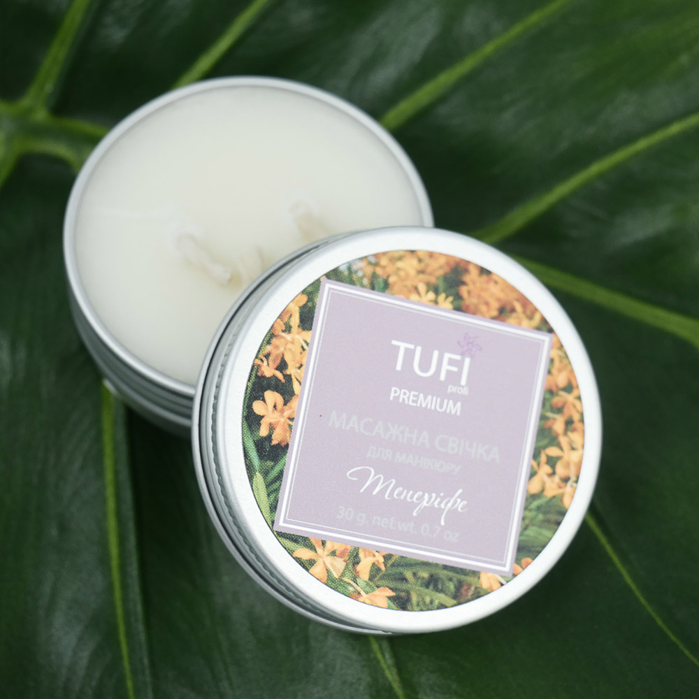 Массажная Spa-свеча для рук TUFI profi Тенерифе 30 г (0125408)