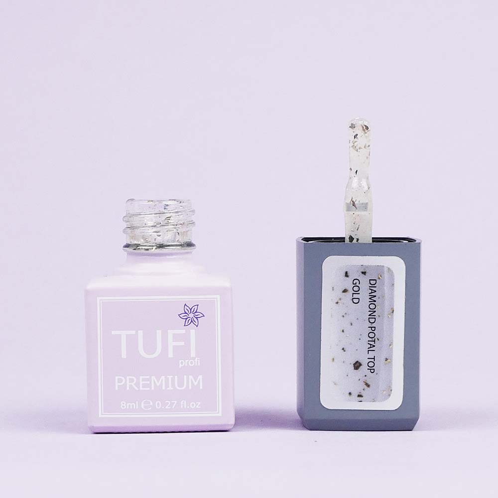 Топ TUFI profi DIAMOND POTAL TOP Золото 8 мл (0125764)