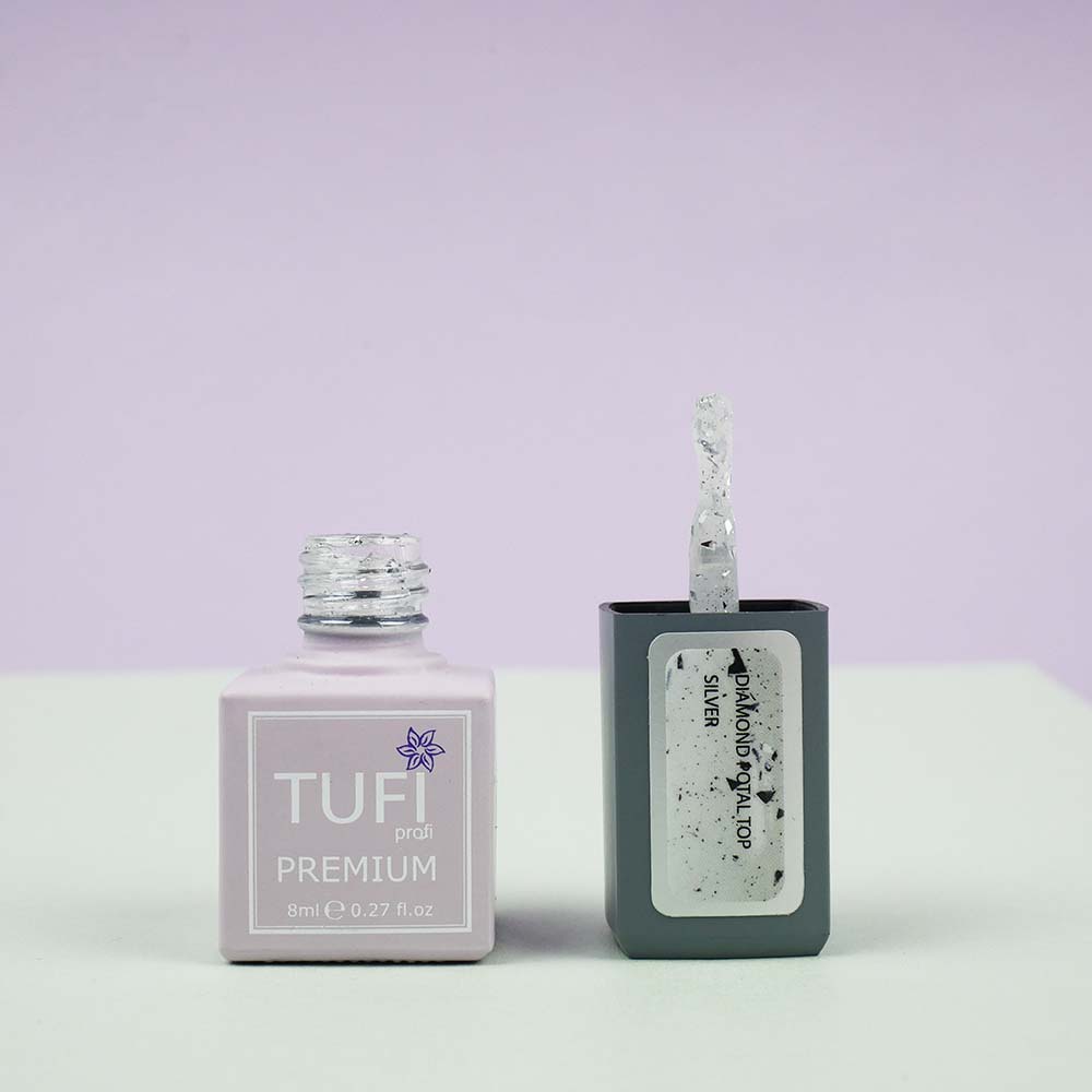 Топ TUFI profi DIAMOND POTAL TOP Серебро 8 мл (0125765)