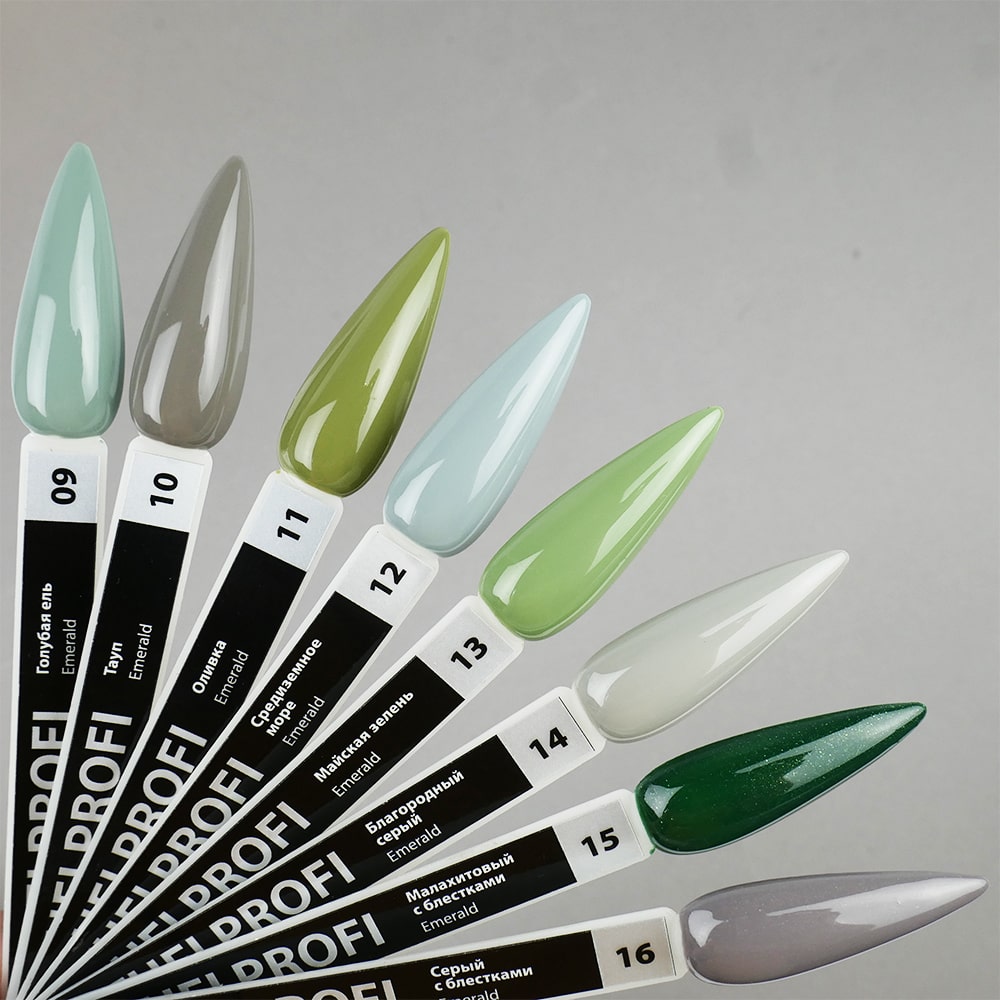 Emerald palette from Tufi Profi