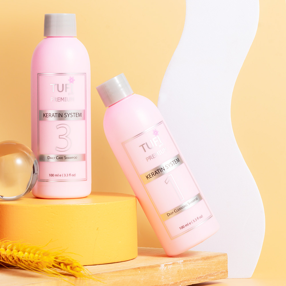 Sulfate-free shampoo TUFI profi  PREMIUM  Daily Care Shampoo 100 ml (0123829)