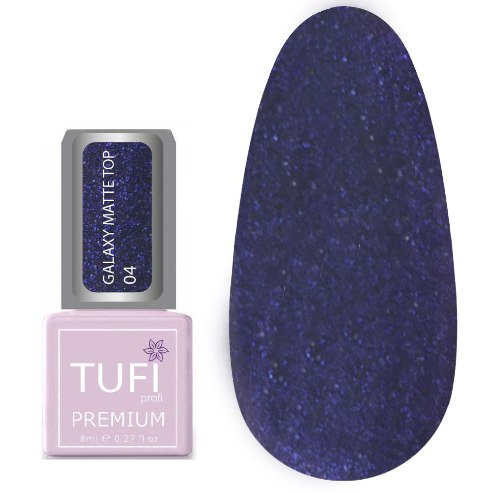 Топ TUFI profi GALAXY MATTE TOP 04 Вирджин 8 мл (0133939)
