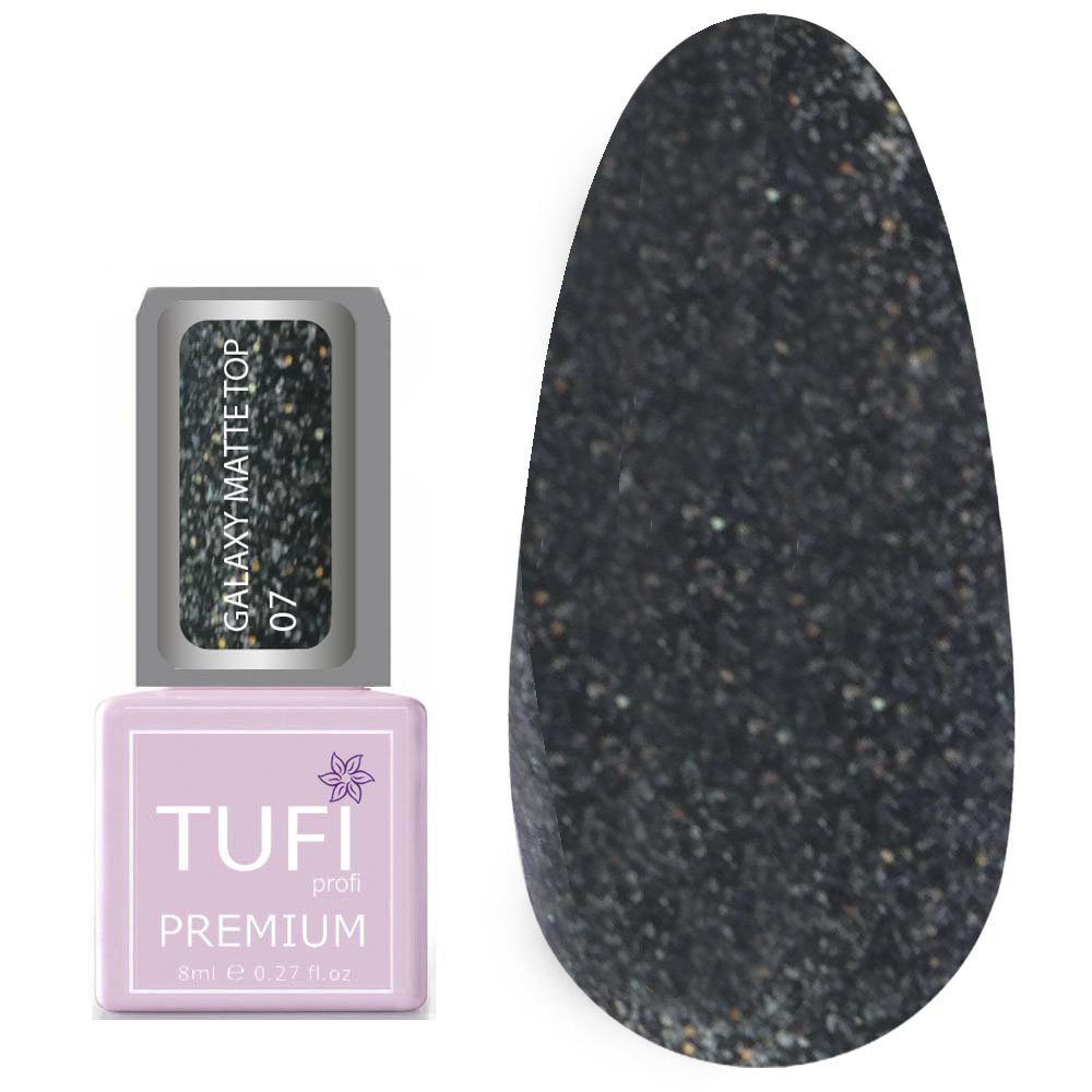 Топ TUFI profi GALAXY MATTE TOP 07 Кассиопея 8 мл (0133932)