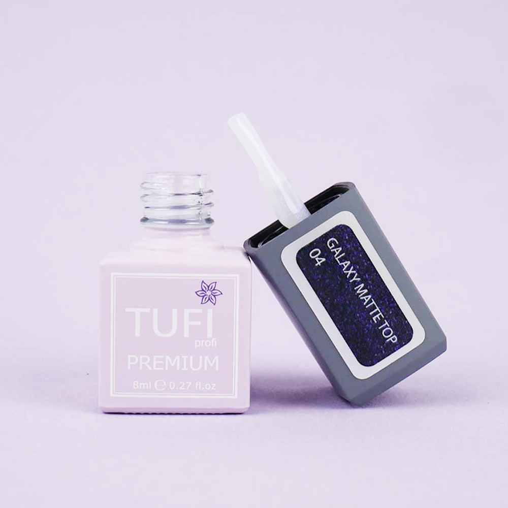 Топ TUFI profi GALAXY MATTE TOP 04 Вирджин 8 мл (0133939)