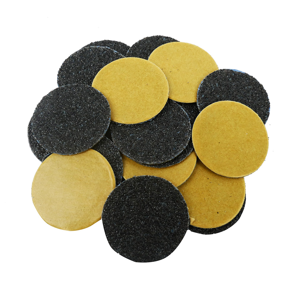 Podo TUFI profi  PREMIUM  replaceable files for pedicure disk 20 mm 80 grit 50 pcs (0101568)