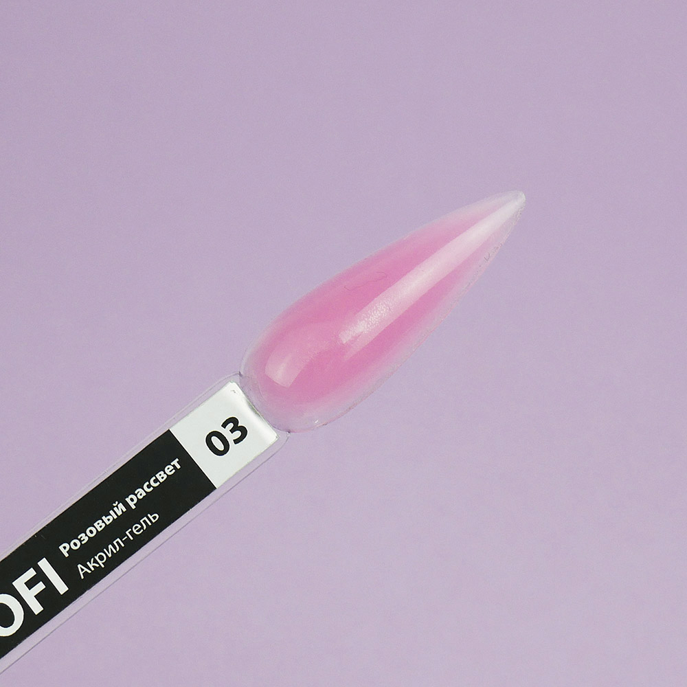 Acrylic gel TUFI profi PREMIUM 03 Pink dawn 30 g (0133967)