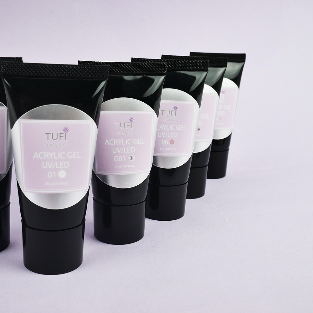 Acrylic gel TUFI profi PREMIUM 03 Pink dawn 30 g (0133967)
