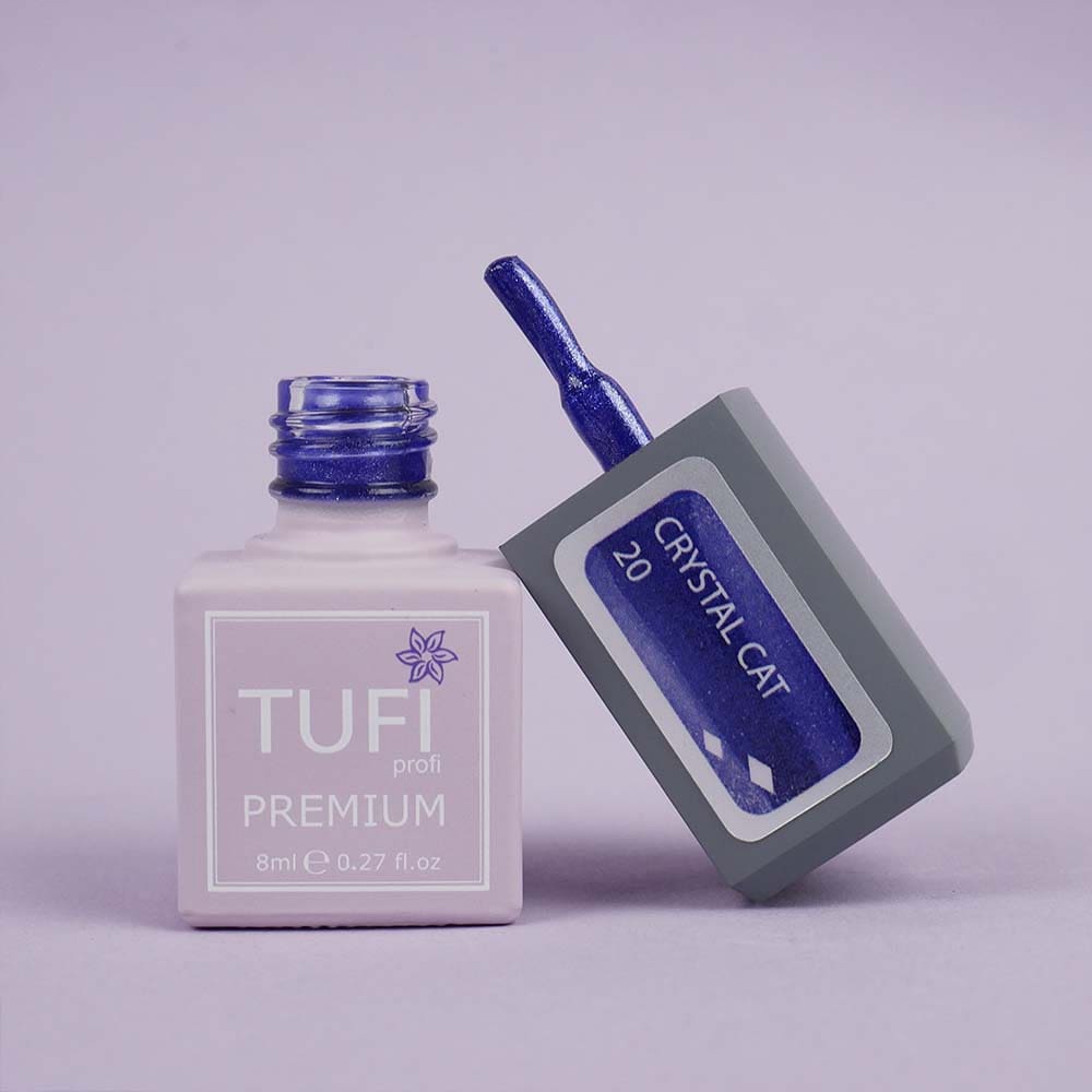 Гель-лак TUFI profi CRYSTAL CAT 20 Танзаніт 8 мл (0173911)
