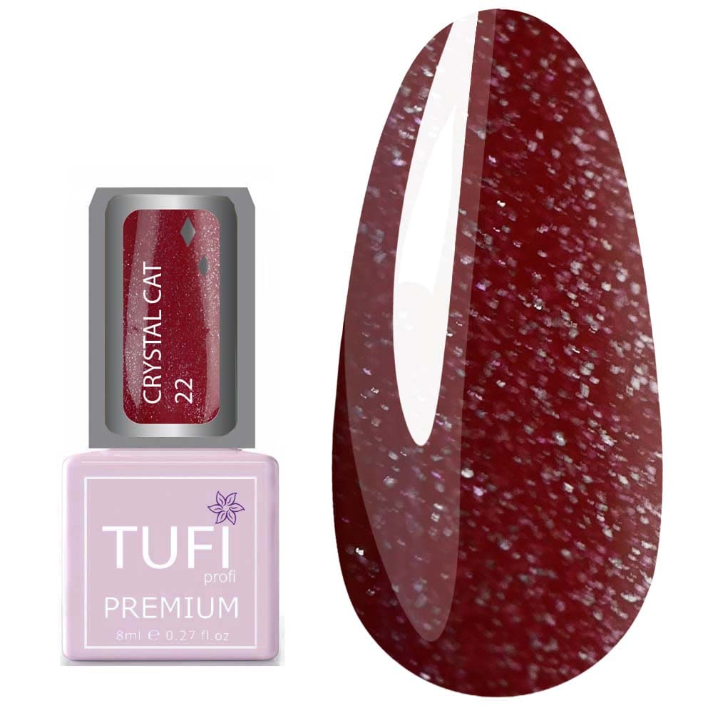 Гель-лак TUFI profi CRYSTAL CAT 22 Масака 8 мл (0173913)