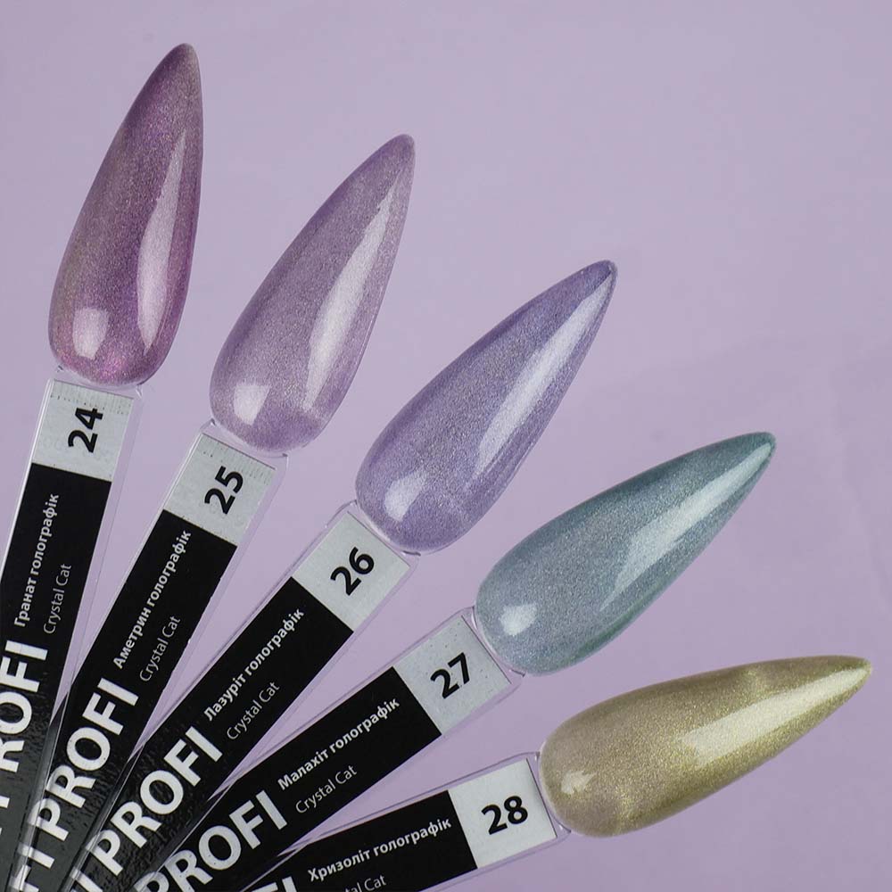 Гель-лак TUFI profi CRYSTAL CAT 24 Гранатовий голографік 8 мл (0173917)