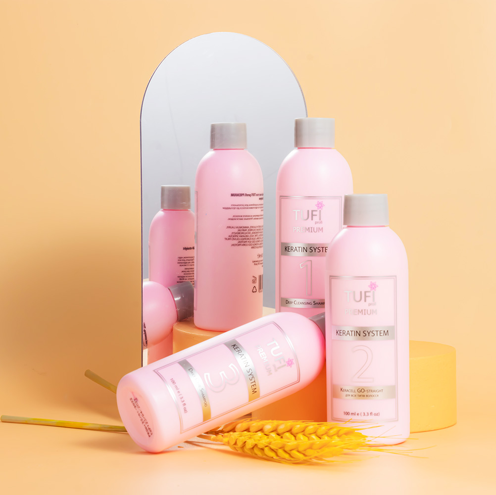 Keratin TUFI profi PREMIUM Reconstructor PRO-vitamin  for dry and damaged hair 100 ml (0123826)