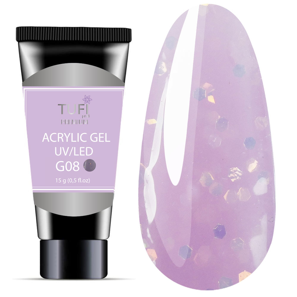 Акригель TUFI profi PREMIUM G08 Персефона 15 г (0196316)