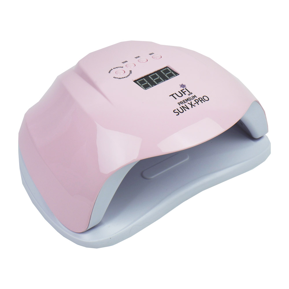 Лампа для маникюра TUFI profi SUN X-PRO Розовая 72 Вт (0231864)
