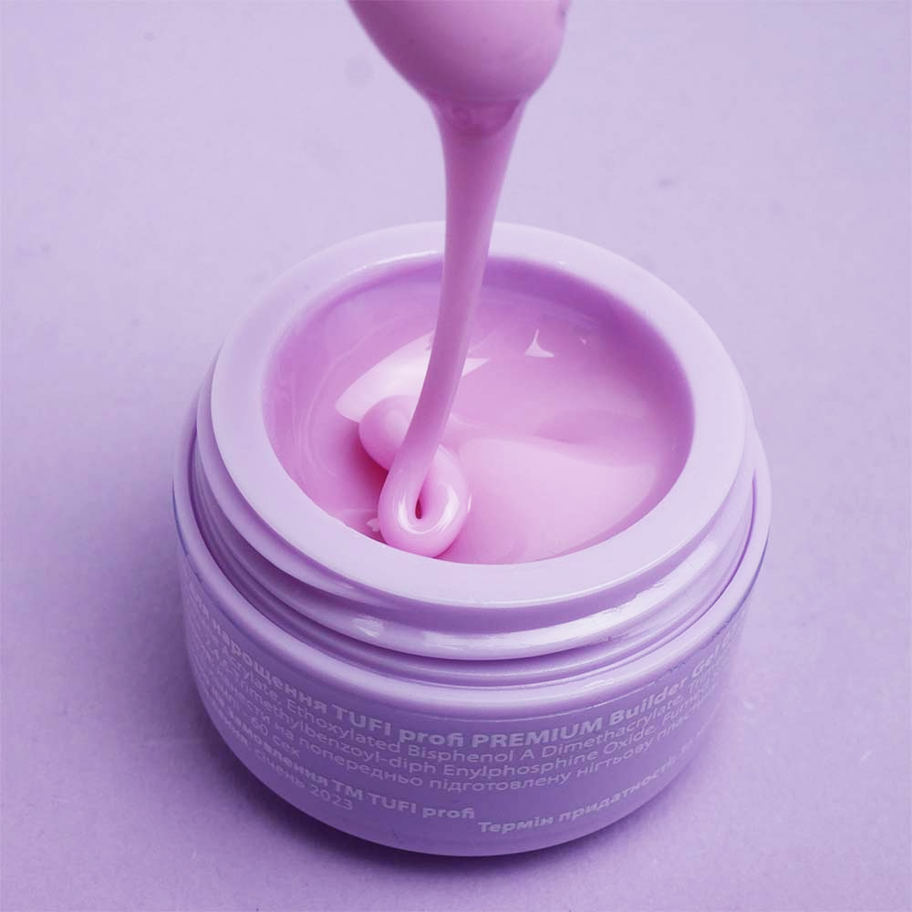 Гель для наращивания TUFI profi BUILDER GEL 07 Marshmallow 15 г (0226583)