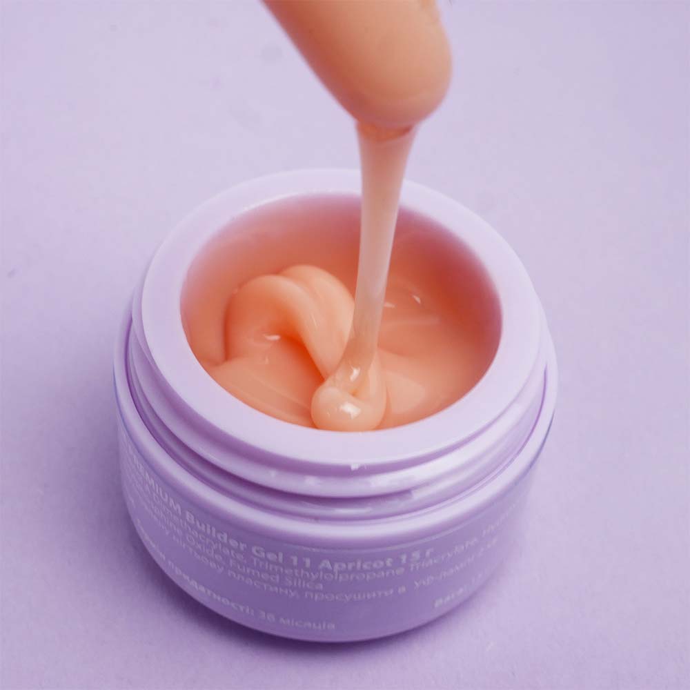 Гель для наращивания TUFI profi BUILDER GEL 11 Apricot 15 г (0226587)