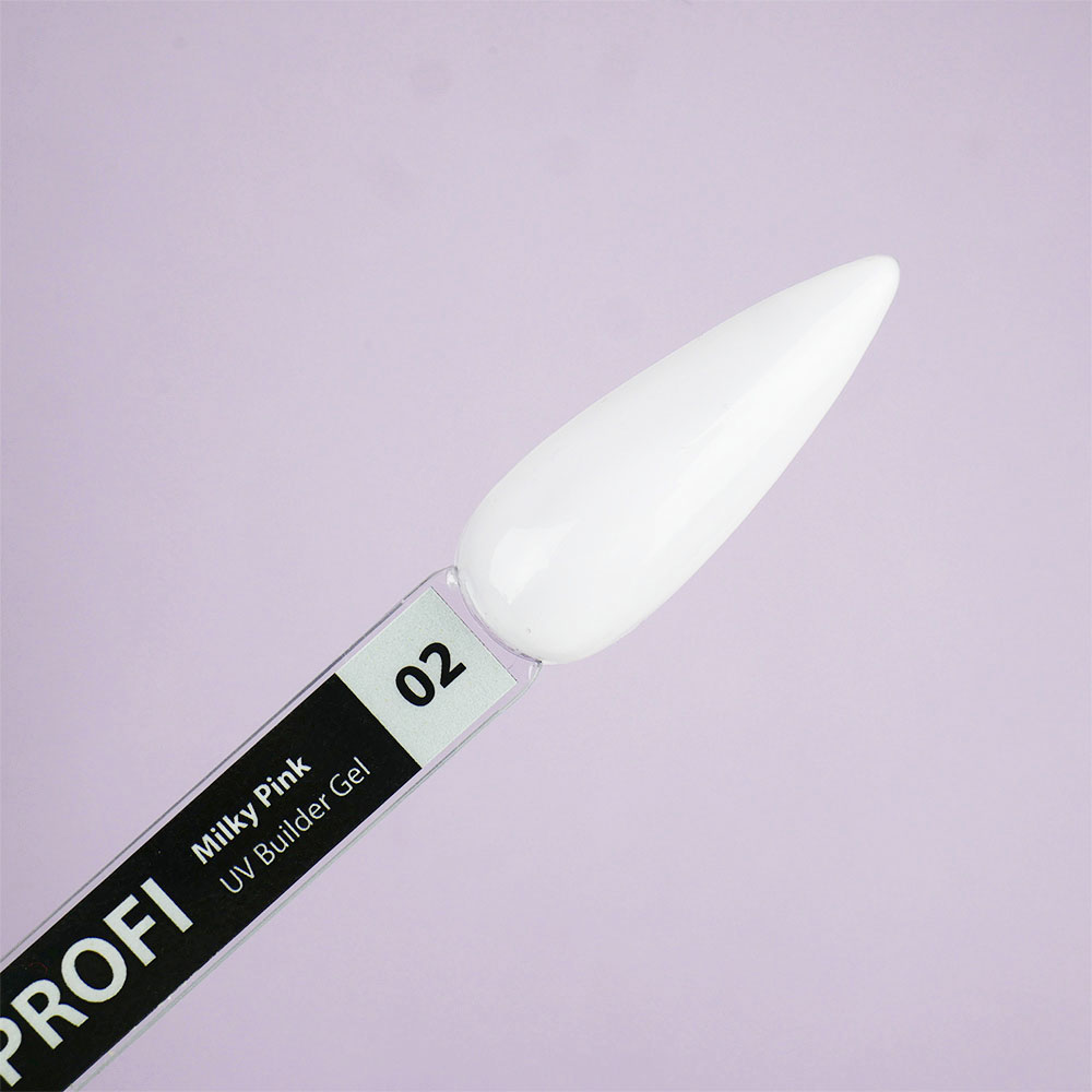 Гель для наращивания TUFI profi BUILDER GEL 02 Milky Pink 15 г (0226509)