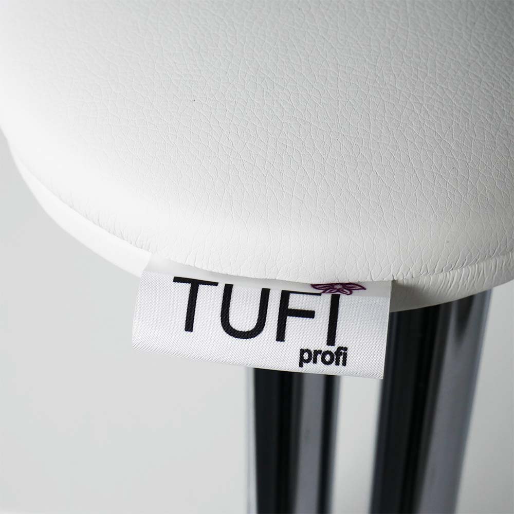 Pedicure stand TUFI profi PREMIUM with shelf white (0231180)