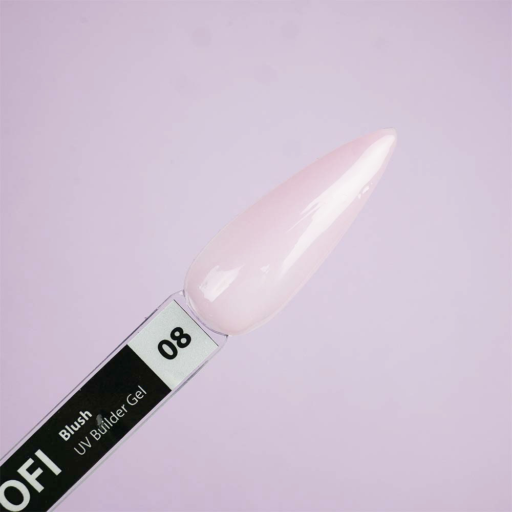 Гель для наращивания TUFI profi BUILDER GEL 08 Blush 15 г (0226584)