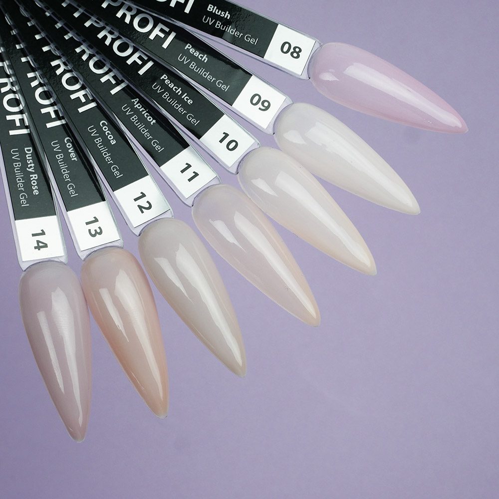 Гель для наращивания TUFI profi BUILDER GEL 10 Peach Ice 15 г (0226586)