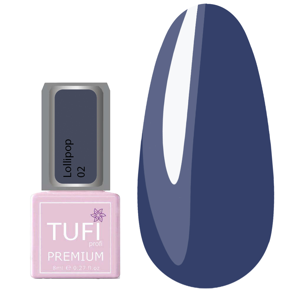 Гель-лак TUFI profi LOLLIPOP 02 Черника 8 мл (0227091)