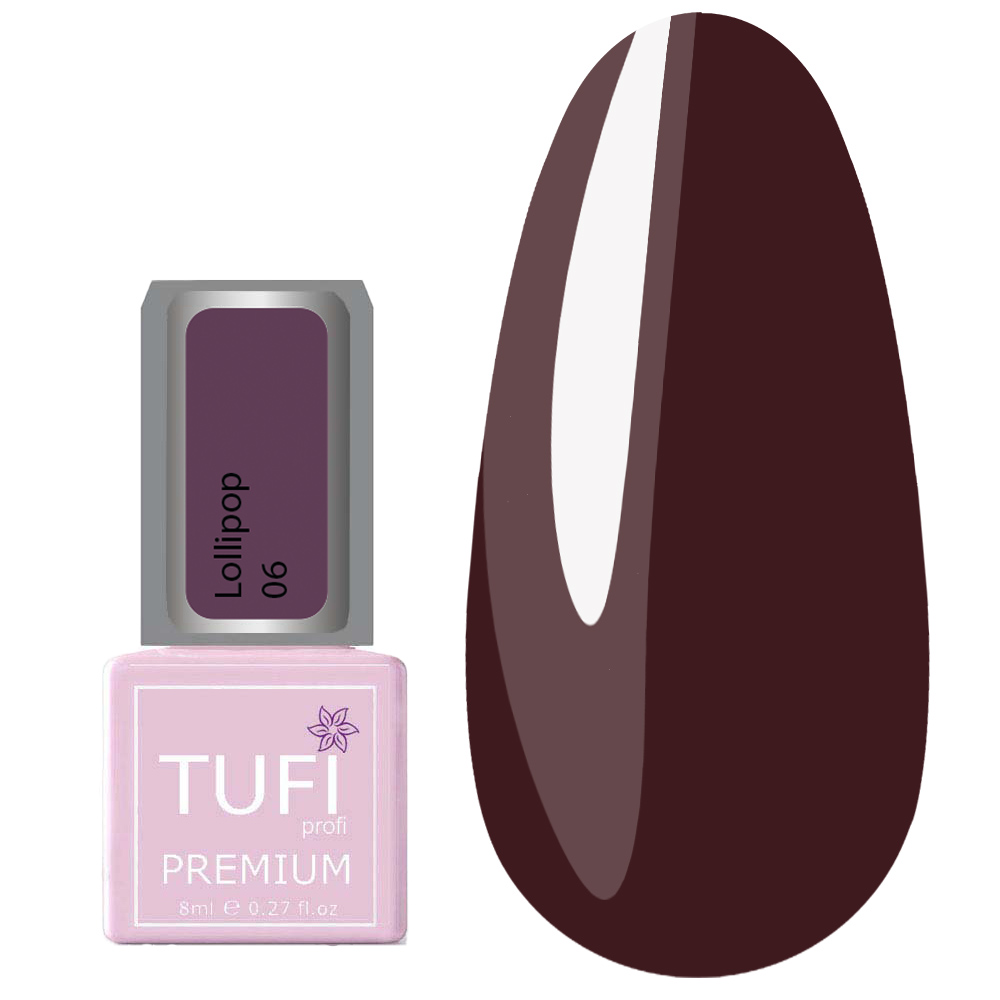 Гель-лак TUFI profi LOLLIPOP 06 Ежевика 8 мл (0227095)