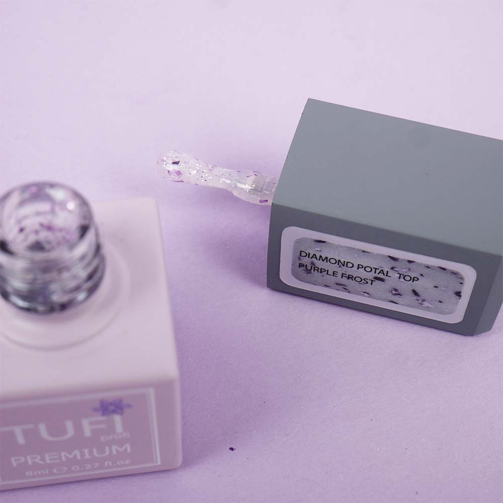 Топ TUFI profi DIAMOND POTAL TOP Фиолетовый Иней 8 мл (0227050)