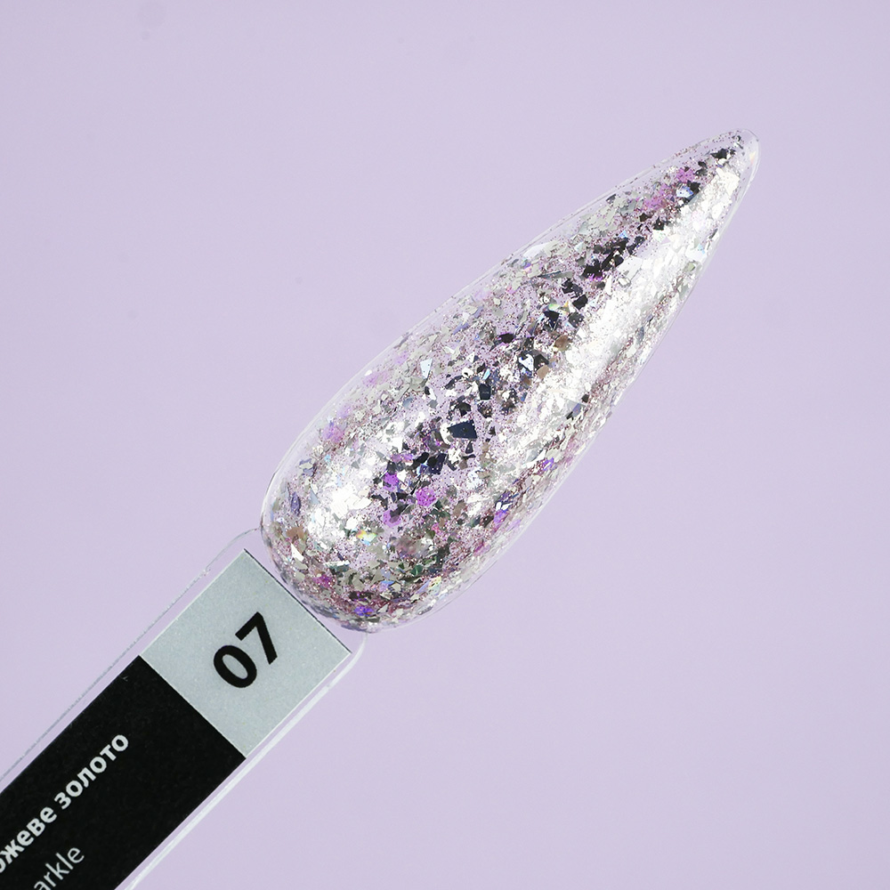 Гель-лак TUFI profi SPARKLE 07 Розовое золото 5 мл (0243535)