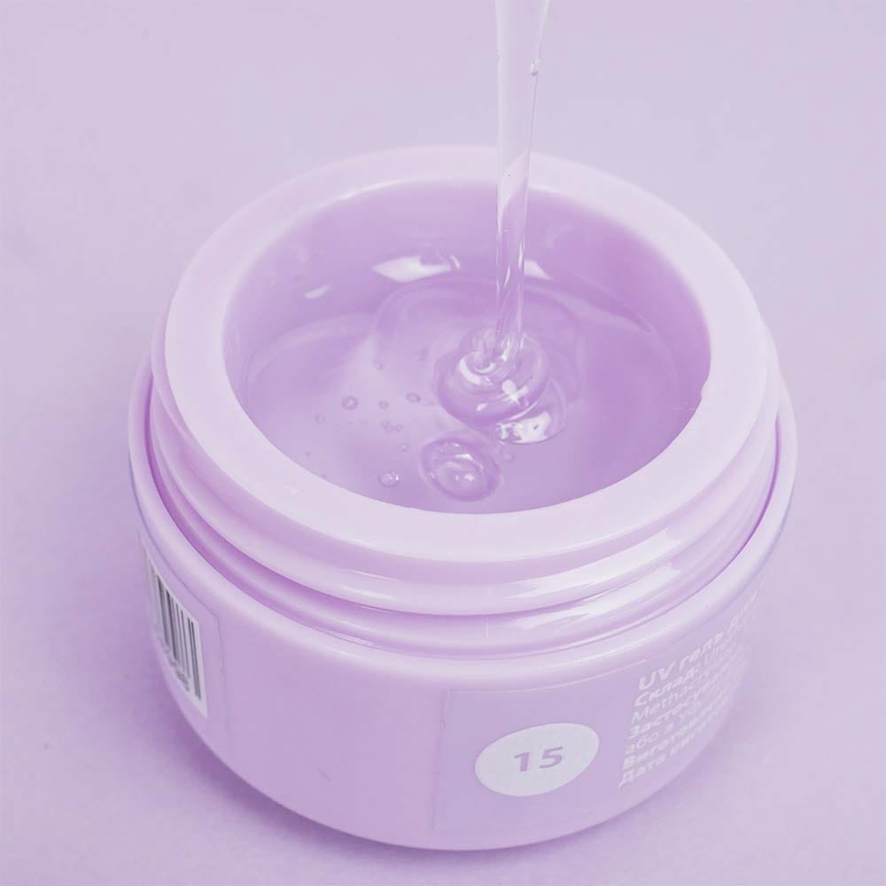 Гель для наращивания TUFI profi BUILDER GEL 15 Clear 15 г (0283886)