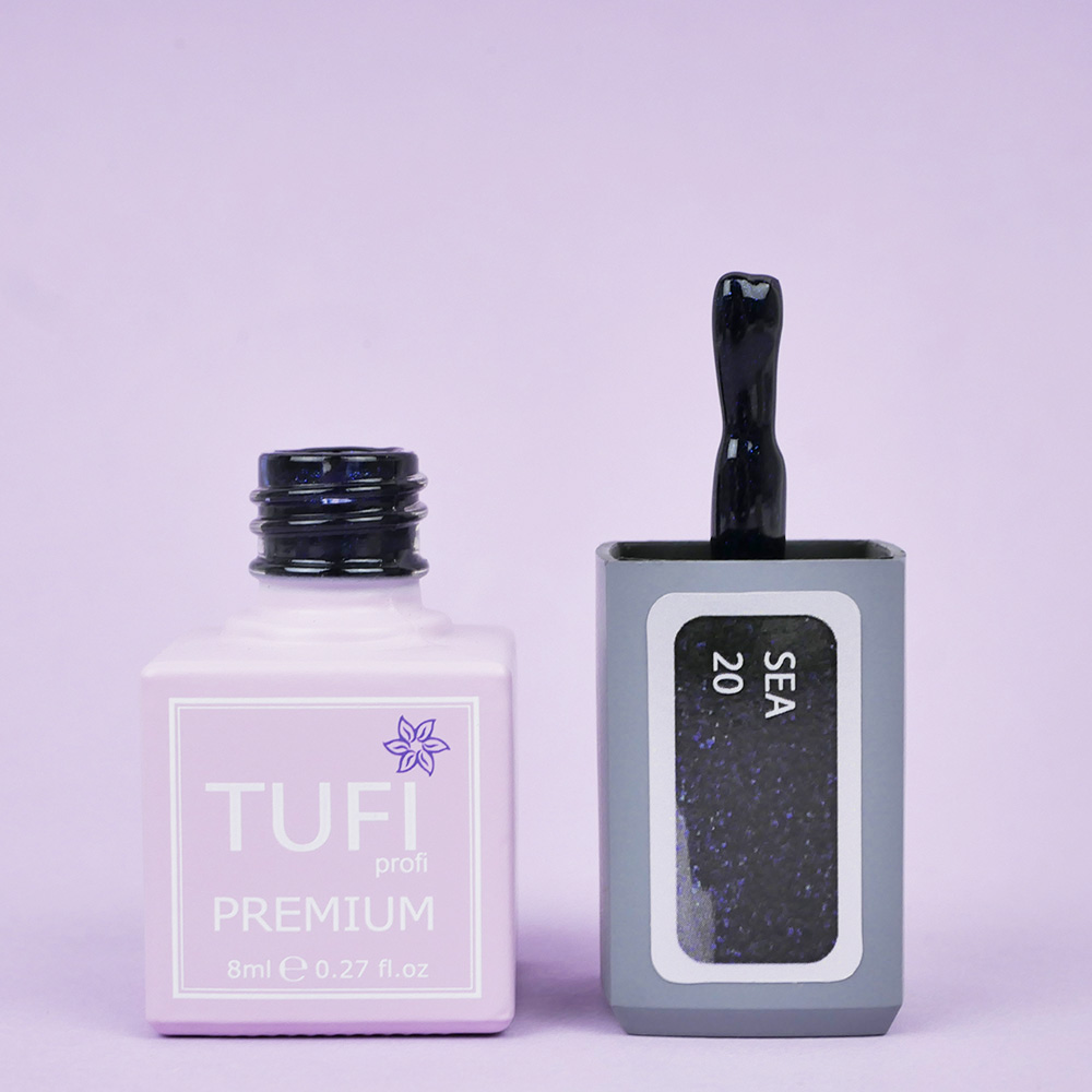 Гель-лак TUFI profi SEA 20 Темно-синий глянец 8 мл (0283757)