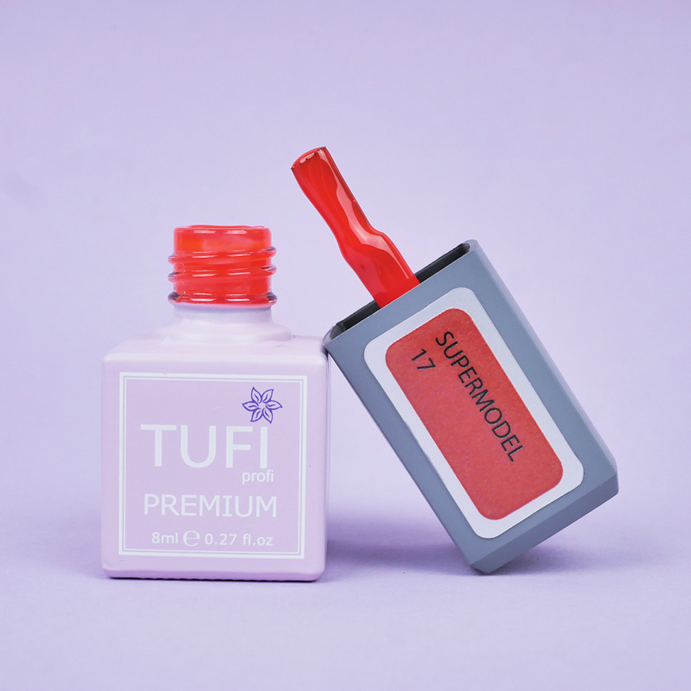 Gel polish TUFI profi PREMIUM Supermodel 17 Denise neon 8ml (0283764)