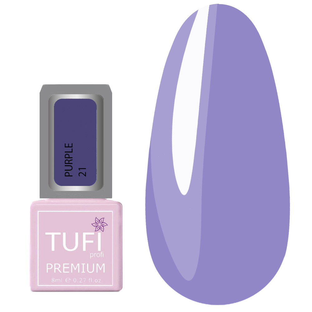 Гель-лак TUFI profi PURPLE 21 Гвоздика 8 мл (0283775)