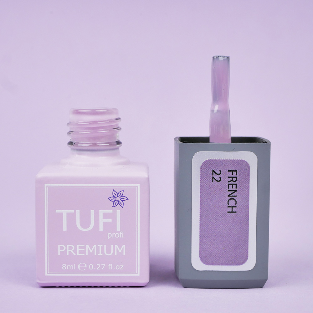 Gel polish TUFI profi PREMIUM French 22 thistle 8ml (0283794)