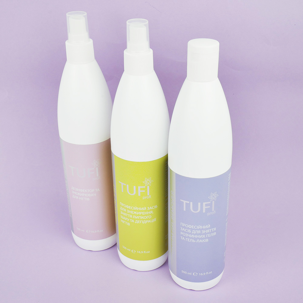 Рідина для зняття гель-лаку TUFI profi PREMIUM Gel Remover 500 мл (0283912)