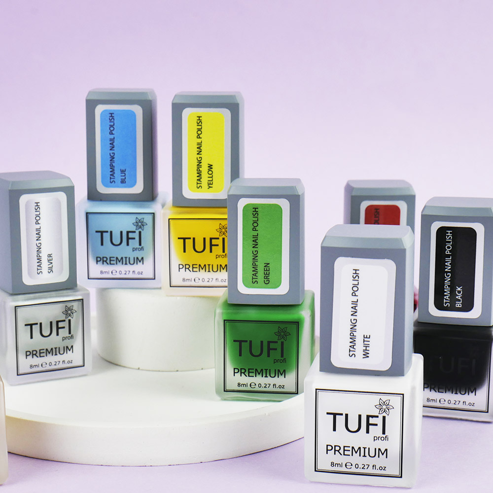 Лак для стемпинга TUFI profi Белый 8 мл (0295876)