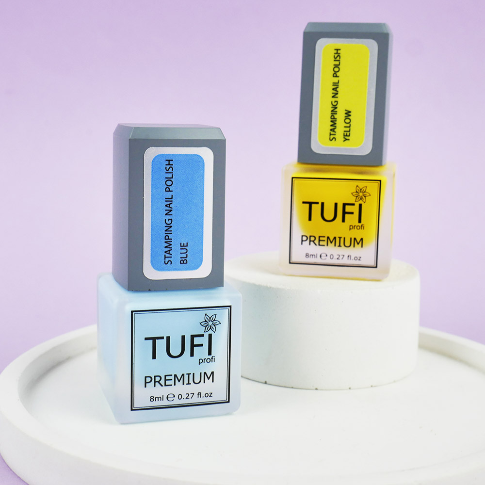 Лак для стемпінгу TUFI profi Жовтий 8 мл (0295878)