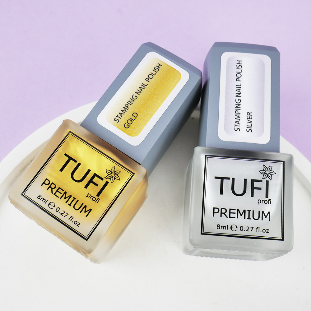 Лак для стемпинга TUFI profi Золотой 8 мл (0295880)
