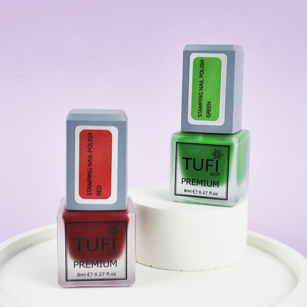 Лак для стемпинга TUFI profi Красный 8 мл (0295881)