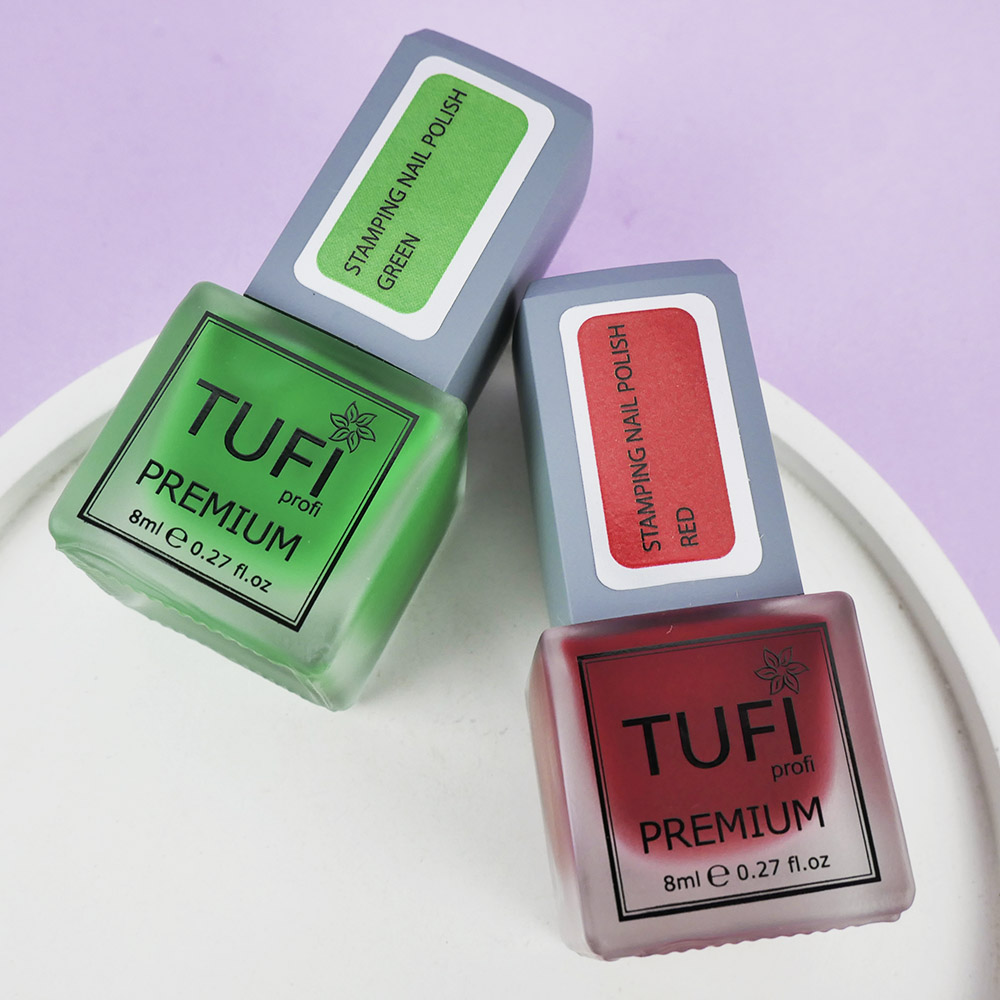 Лак для стемпинга TUFI profi Красный 8 мл (0295881)