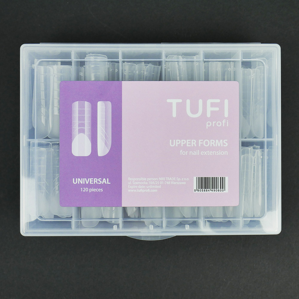 Верхние формы для наращивания TUFI profi Универсальные 120 шт (0297498)