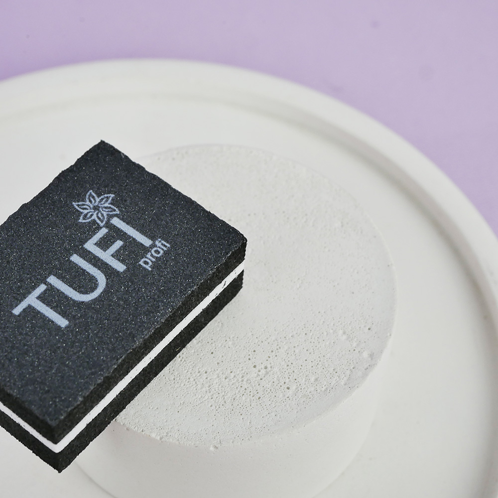 Бафік TUFI profi Міні Чорний 100/180 грит 1 шт (0300684)