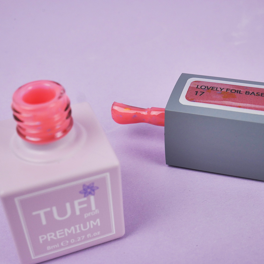 База TUFI profi LOVELY FOIL BASE 17 Розовое Облако 8 мл (0295664)
